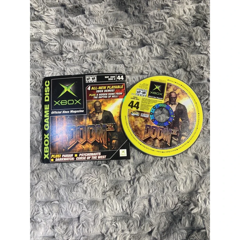 XBOX Magazine Demo Discs - Lot Of  8 Games Quake, King Kong, Final Fantasy, Doom